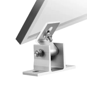 Aluminum Alloy Solar Panel Mounting Bracket Support Feet for Color Steel Roof PV Racking 2-Piece Set