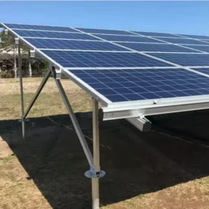 Aluminum Anodized Solar Panel Installation Ground Screw Mounting Photovoltaic Accessory Support for Solar Mounting