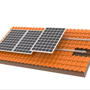Aluminum Anodized Stainless Steel Solar Panel Brackets for Tile Roofs Solar Mounting System Framed PV Modules Tin Roof Solar