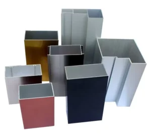 Aluminum Door and Window Frame Profile for Furniture Cabinet Custom Bending Cutting Welding Services Available