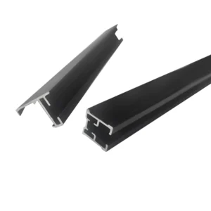 Aluminum Electro Curtain Track Profile Durable Metal for Customized Window Treatments