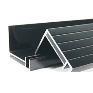 Aluminum Extrusion Components on Solar Panel Frame For 60 cells solar panel frame