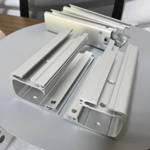 Aluminum Extrusion Fabrication 6000 Series Structural Profile with Cutting & Bending Services Anodized Finish Custom Color OEM