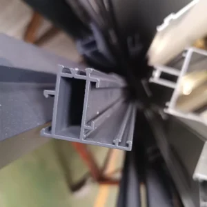 Aluminum Extrusion Profile 6000 Series Alloy 6063 Windows Doors Custom Cutting Welding Bending Services Powder Coated Custom