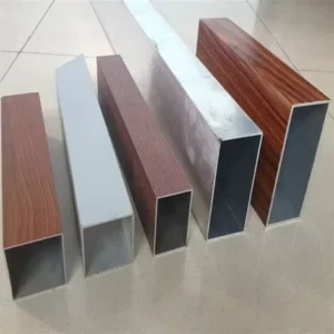 Aluminum Extrusion Profile Supplier OEM 6063 Extruded Industrial Profile Aluminium for Pergola