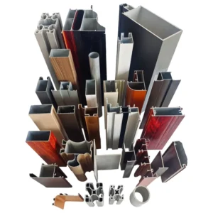 Aluminum Extrusion Profile With Anodize Surface Windows Doors Powder Coated Aluminum Profiles