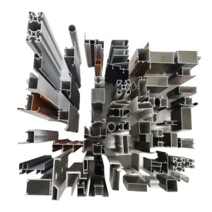 Aluminum Extrusion Profile for Doors and Windows Customized 6000 Series Cutting & Bending Services