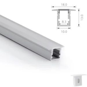 Aluminum Extrusion Profile for Home Lighting Aluminium Wardrobe Profile