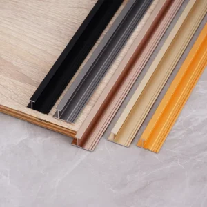 Aluminum Extrusion Profiles Metal Tile Trim Corners for Decoration Walls Floor Profiles Decorative Kitchen Backsplash