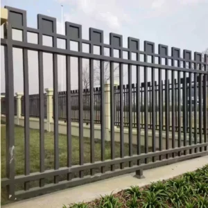 Aluminum Fence Profiles for Fencing Panels Outdoor Garden Security Custom Modern Residential Yard Boundary Wall Metal