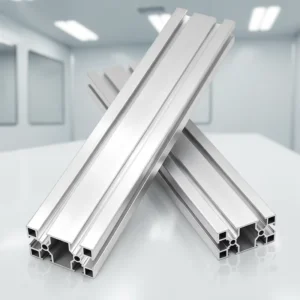 Aluminum Frame 40×80 Shelf Extrusion Profiles Durable Anti Corrosion Water Fire Resistant Industrial Warehouse
