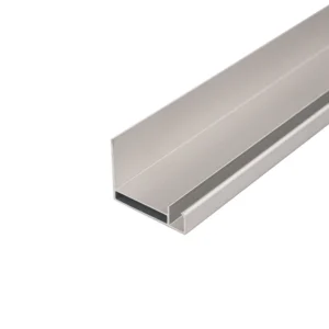 Aluminum Frame Profiles 6000 Series Square Shape Solar Panel Frames with Cutting and Bending Services Factory Direct Sales