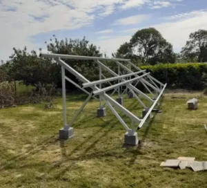 Aluminum Ground Mount Solar Structure Frame for Solar Mounting System