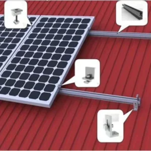 Aluminum L Foot Solar Mounting Structure for Solar Mounting System Tin Roof Hanger Bolts with L Feets