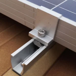 Aluminum Mini Solar Panel Mounting Rail System Solar Accessories