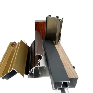 Aluminum Mullion Profile 6000 Series Custom Cutting Bending for Doors and Windows
