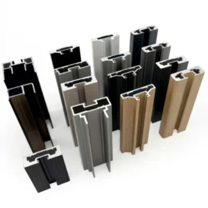 Aluminum Profile 6000 Series Sliding Door Profile with Cutting Service