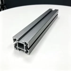 Aluminum Profile 6000 Series for Window Door Frames Construction with Welding & Bending Services Powder Coated