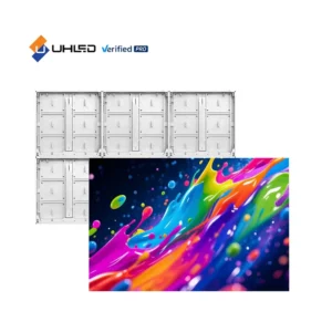 Aluminum Profile Cabinet P4.4mm LED Display Screen Waterproof IP66 Outdoor Advertising with 7000cd/m Brightness HDR10+