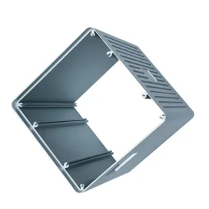 Aluminum Profile Electronic Power Box Enclosure Aluminum Extrusion CNC Machining Lithium Battery Industrial Anodized Square