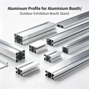 Aluminum Profile Exhibition Display Stand Modular Trade Show Booth