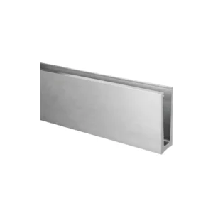Aluminum Profile Frameless Glass Railing Aluminum U Profile