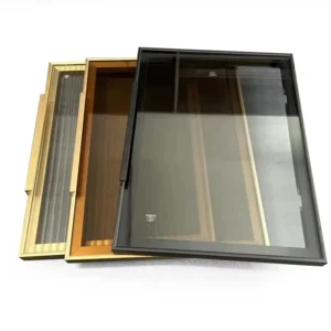 Aluminum Profile for Closet and Wardrobe Glass Door, Kitchen Cabinet Frame