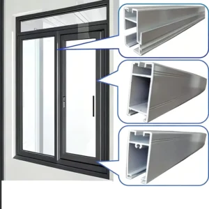 Aluminum Profile for Doors Windows Commercial Construction Aluminium Profiles