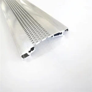 Aluminum Profile for Glass Curtain Wall Accessories, Punched Perforated Aluminum Profile