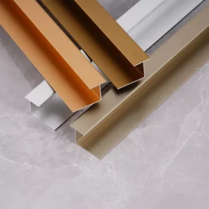 Aluminum Profile for Wardrobe Glass Door and Hight Quality Closet Wardrobe Square Shelf Profile