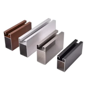 Aluminum Profile for Windows and Doors, Anodized Profile, Custom Aluminum Profiles