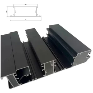 Aluminum Profile for Windows and Doors Frame, Customized Sliding Windows Extrusion Aluminum Profiles