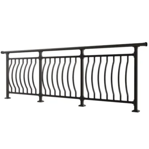 Aluminum Profiles Balcony Aluminum Railing Balustrades Handrails Balcony Steel Fence Aluminum Art Guardrail Modern