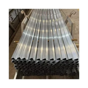 Aluminum Profiles Half Round Aluminum Profiles Sliding Doors Thermal Break Gate Window Aluminum Alloy Profile