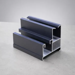 Aluminum Profiles for Cabinet & Window Frames Anodized Wood Grain Finish Extruded for Kitchen & Wardrobe Use