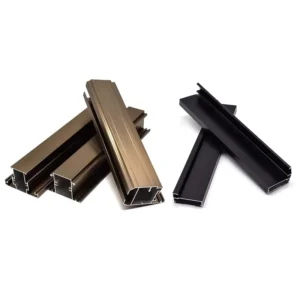 Aluminum Profiles for Doors Furniture Custom Anodized Champagne Railing Fence Aluminum Profile