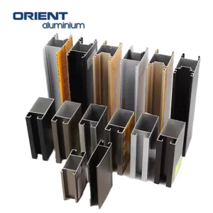 Aluminum Profiles for Doors and Windows Anodized Aluminum Profile Extruded Customized Profiles Aluminium Manufacturer