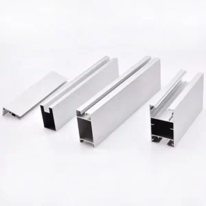 Aluminum Profiles for Doors and Windows, Powder Coated White Window Aluminum Profile