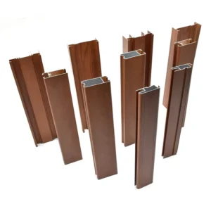 Aluminum Profiles for Doors and Windows Wood Grain Aluminum Alloy Profiles Imitating Wood Aluminum Profile