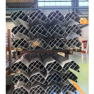 Aluminum Profiles for Solar Panel Frames 6000 Series Anodized Custom Color Bending & Cutting Services Decorations Application