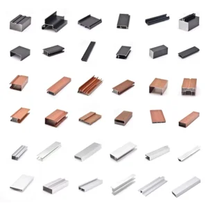 Aluminum Profiles for Windows Doors, 6000 Series Profiles, Custom Aluminum Profiles