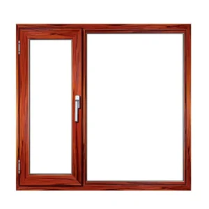 Aluminum Profiles for Windows and Doors with Double Tempered Glass