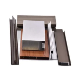 Aluminum Profiles to Frame Pictures Aluminum Wood Color Sash Frame Curtain Wall Aluminum Profile