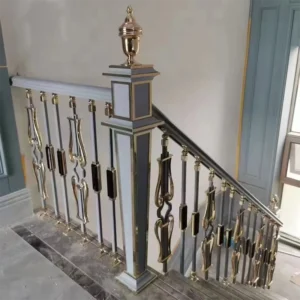 Aluminum Railing Design Modern Handrail Balcony Stair Hand Handrail Railing