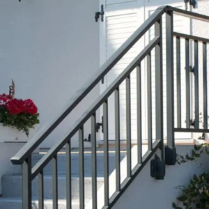 Aluminum Railing High End Balcony Deck Indoor Aluminium Outdoor Balustrades Handrails Stair Railing