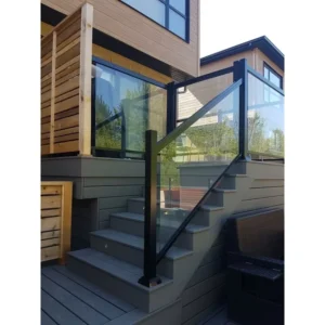 Aluminum Railing Modern Balcony Railing Strong For Outdoor Deck and Residential Terrace Projects