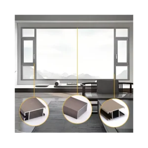 Aluminum Sliding Window Profile Hidden Frame Profile Aluminum Custom Aluminum Profile