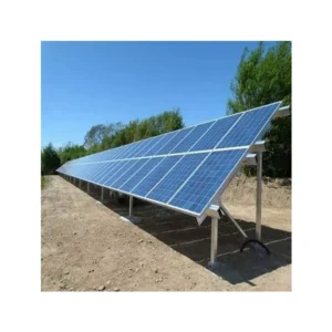 Aluminum Solar Cell Panel Brackets Ground Mount Solar Mounting System Ground Pile Solar Panel Ground System