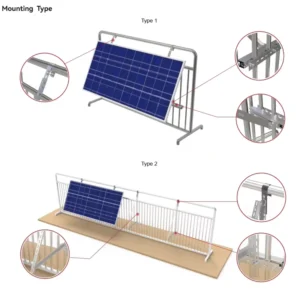 Aluminum Solar Mounting Bracket for Residential Solar Project With Easy Angle Adjustment and Quick Installation