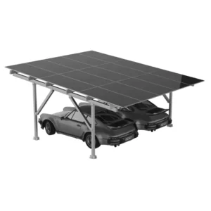 Aluminum Solar Panel Carport for Home Pv Panels Canopy Frame